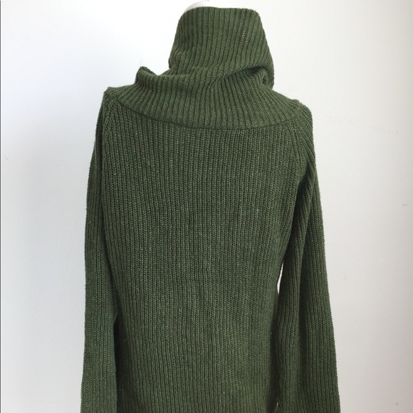 LAST ONE! Solana Beach Green Sweater Dress - Picture 5 of 5